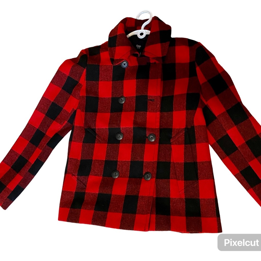GAP- plaid jacket